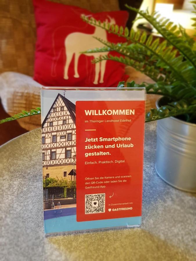 Thueringer Landhotel Edelhof Uhlstadt-Kirchhasel Bagian luar foto