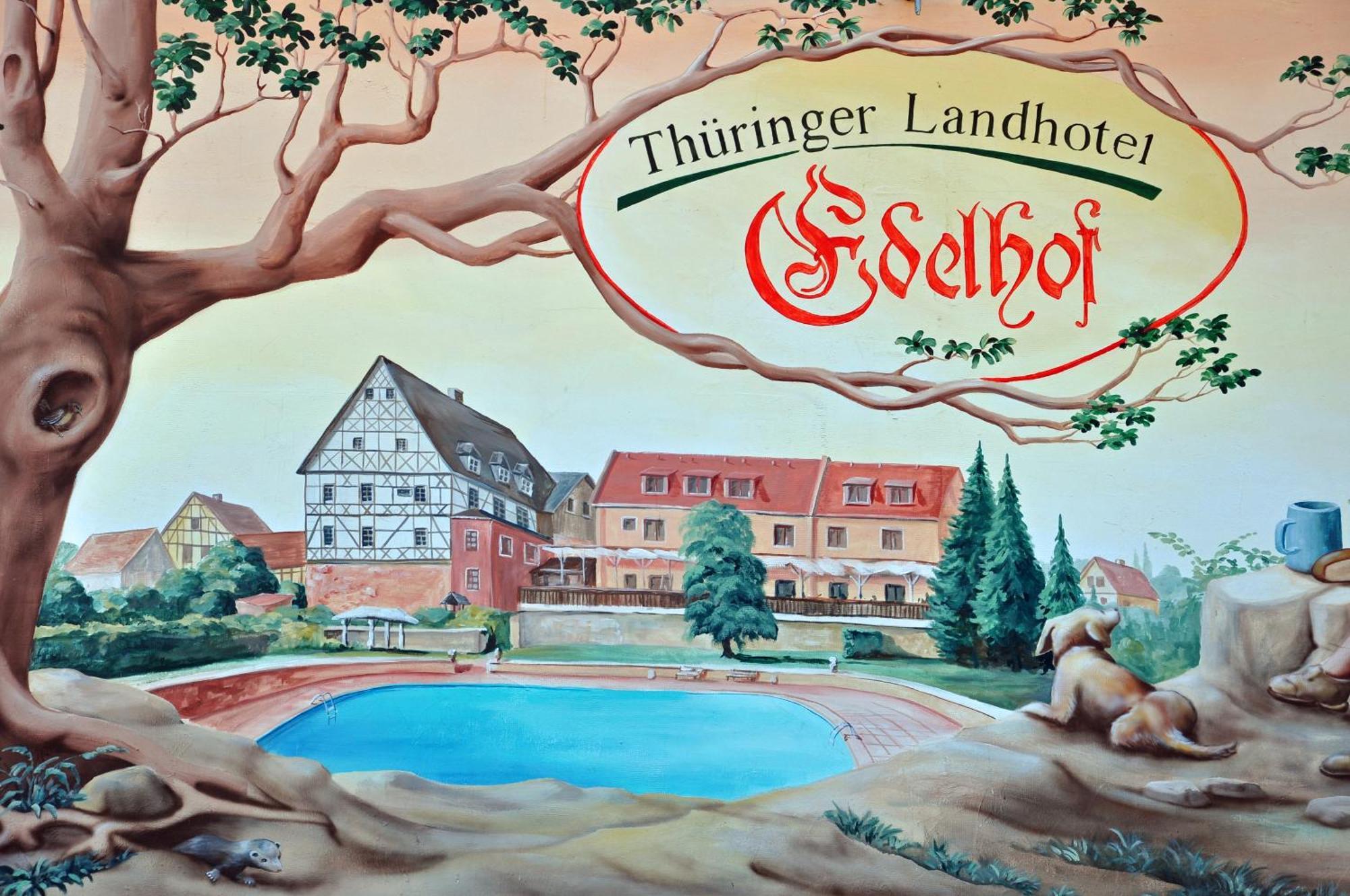Thueringer Landhotel Edelhof Uhlstadt-Kirchhasel Bagian luar foto